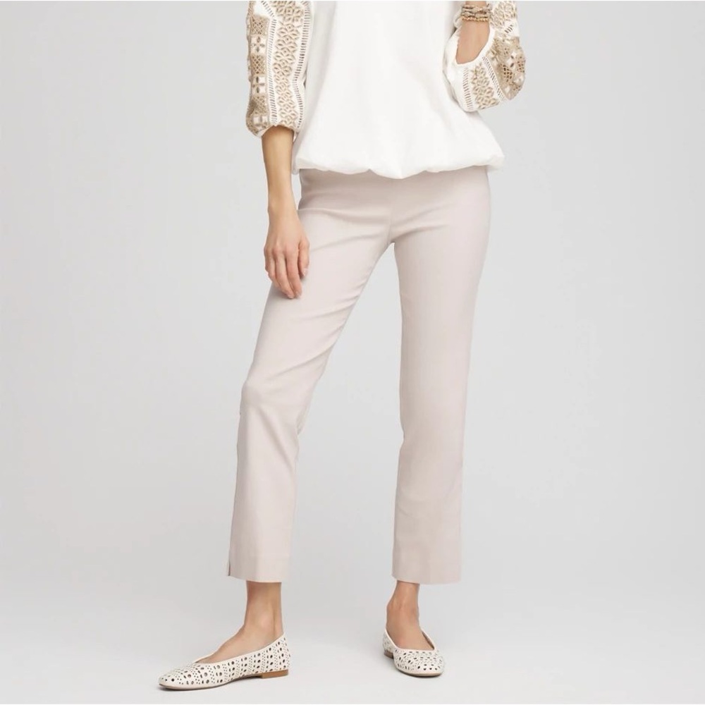 CHICOS Brigitte™ Pull-On Slim Cropped Pants 00